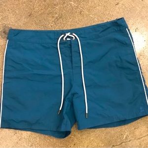 Dandy Del Mar “Riviera” Boardshorts- Teal w/ White Detailing